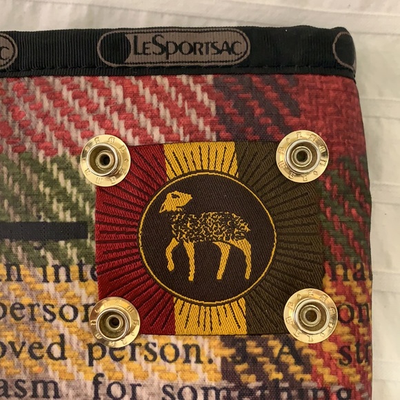 L.A.M.B. (lamb) for LeSportsac Y2K nylon clutch - Picture 5 of 8